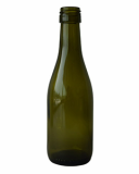 187ML Antique Green Burgundy  Screw Glass Wine Bottle